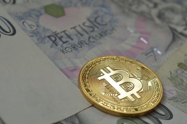 koruny a bitcoiny